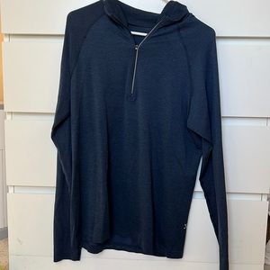 Lululemon Navy Quarter Zip- Medium